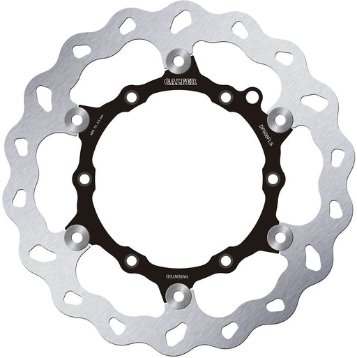 Galfer Brake Rotor Wave® Silver Full-Floating Two Piece (Floating) High-Carbon Stainless Steel