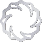 Galfer BRAKE ROTOR FIXED WAVE Wave® Silver Solid-Mount Front One Piece (Fixed) High-Carbon Stainless Steel