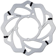 Galfer BRAKE ROTOR FIXED WAVE GROOVED OVERSIZE for 2013-2024 KTM SX 85 Wave® Black Silver Solid-Mount One Piece (Fixed) High-Carbon Stainless Steel...
