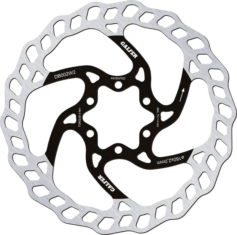 Galfer Fixed Disc Wave® Brake Rotor Stainless Steel #DB002W2
