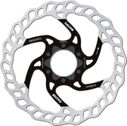 Galfer Fixed Disc Wave® Center-Lock Brake Rotor Black Silver Stainless Steel
