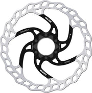 Galfer Fixed Disc Wave® Center-Lock Brake Rotor Black Silver Stainless Steel