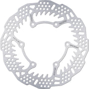 Galfer BRAKE ROTOR SHARK FIXED for 2013-2026 BETA Shark Fin Silver Solid-Mount Rear One Piece (Fixed) Stainless Steel #DF815HW4
