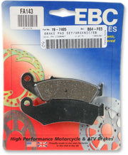 EBC Organic Base "FA" Brake Pads for 1988-1997 HONDA FA Series Rear Left Aramid Fibre Set of 2