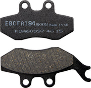 EBC Organic Base "FA" Brake Pads FA Series Front Front Left Aramid Fibre Set of 2