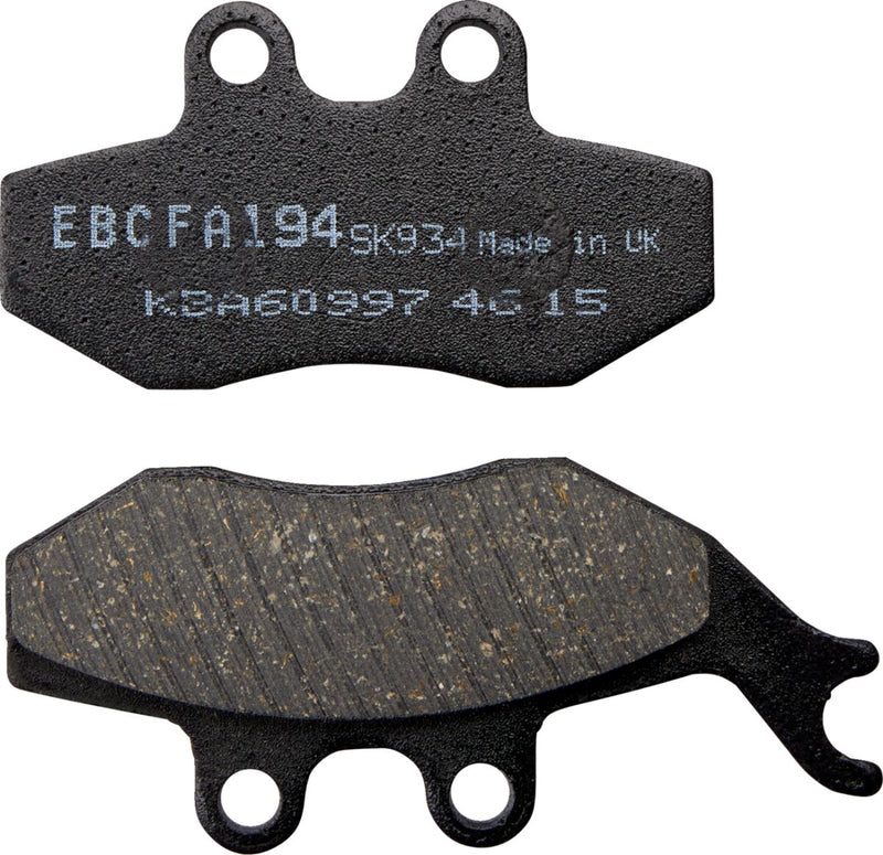 EBC Organic Base "FA" Brake Pads FA Series Front Front Left Aramid Fibre Set of 2
