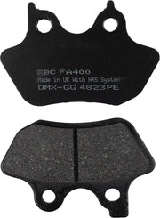 EBC Organic Harley/Buell Brake Pads for 2000-2017 Harley-Davidson FA Series Front Rear Organic Base Aramid Fibre Set of 2
