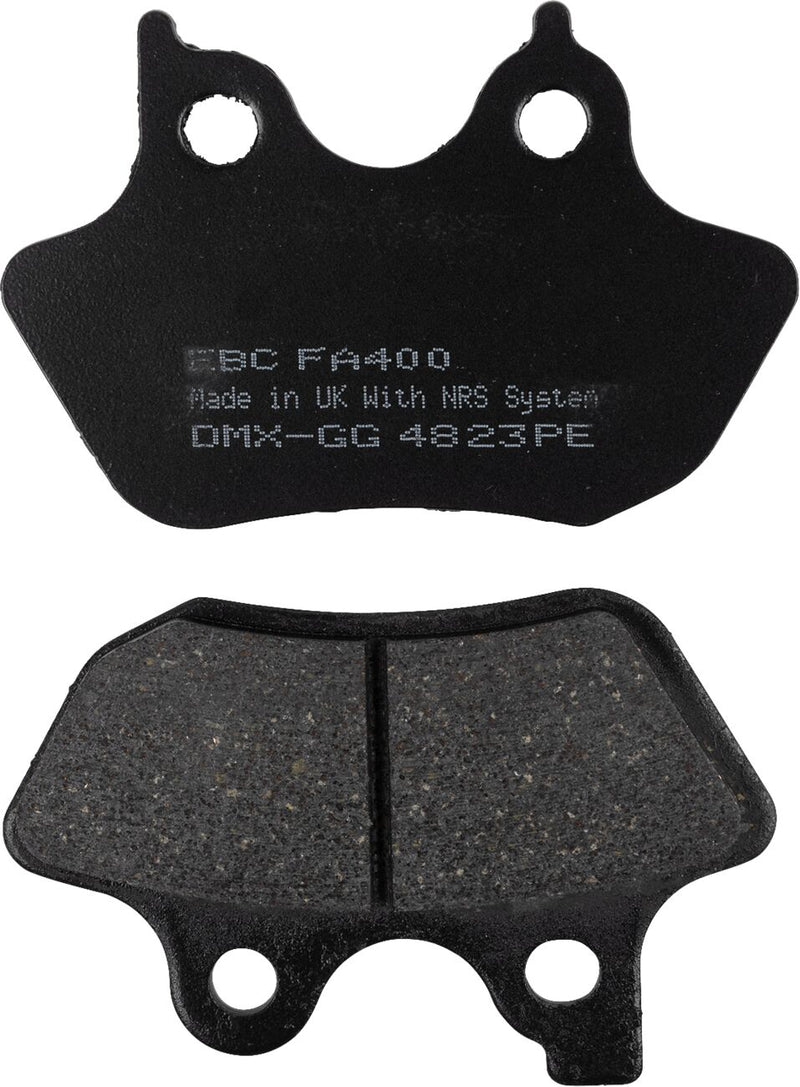 EBC Organic Harley/Buell Brake Pads for 2000-2017 Harley-Davidson FA Series Front Rear Organic Base Aramid Fibre Set of 2