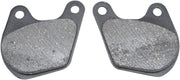 Drag Specialties Organic Brake Pads Fits Harley-Davidson Sportster, Touring Models 1972-1983