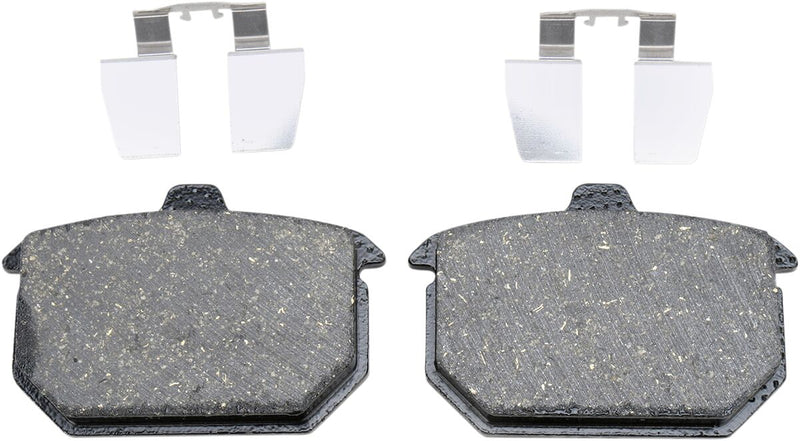 Drag Specialties Organic Harley/Buell Brake Pads Fits Harley-Davidson Dyna, Softail, Sportster Models 1982-1987