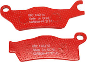 EBC Sport Carbon "X" Brake Pads for 2012-2024 CAN AM (BRP) FA-TT Series Front Right Rear Right Semi-Sintered Metal Carbon Graphite Set of 2