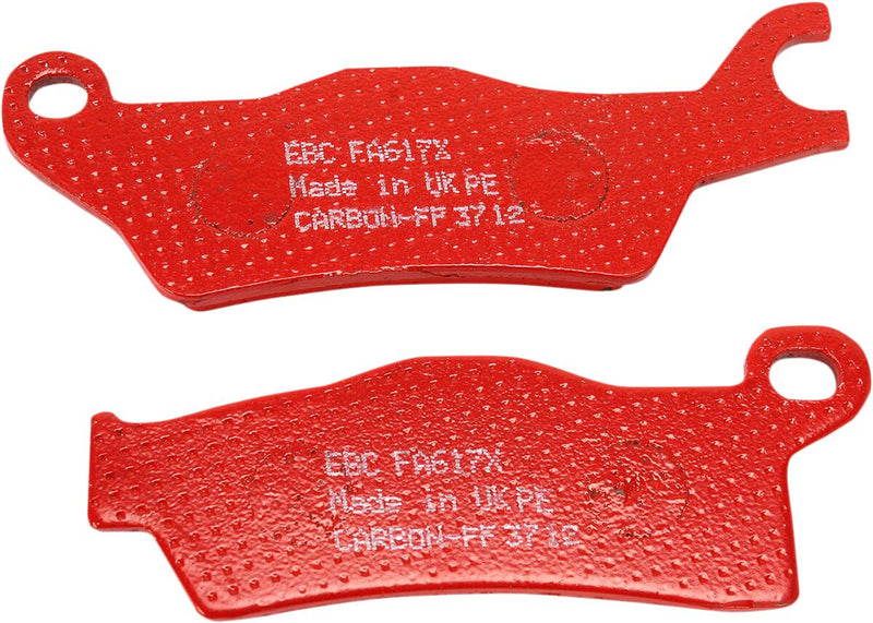 EBC Sport Carbon "X" Brake Pads for 2012-2024 CAN AM (BRP) FA-TT Series Front Right Rear Right Semi-Sintered Metal Carbon Graphite Set of 2