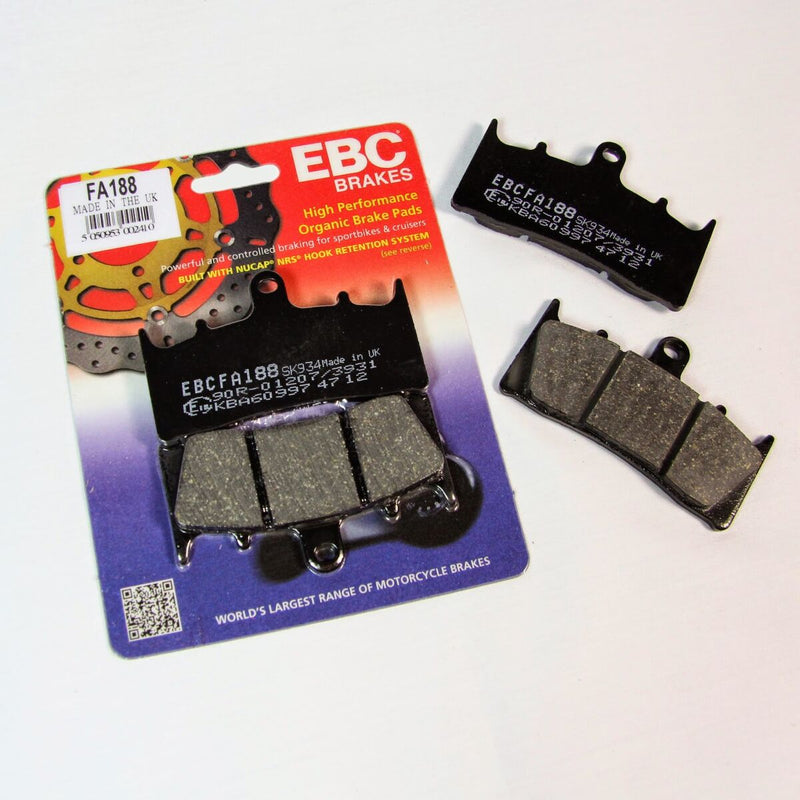 EBC FA Series Organic Brake Pads Street Front Rear Organic Base Pair #FA184