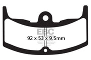 EBC FA Series Organic Brake Pads for 1982-1987 HONDA Street Front Rear Organic Base Pair