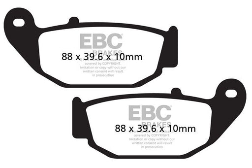EBC FA Series Organic Brake Pads Street Rear Organic Base Pair