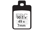 EBC SFA Series Organic Scooter Brake Pads for 1995-1997 PIAGGIO SFERA Street Front Organic Base Pair
