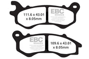 EBC Scooter "SFA" Brake Pads SFA Series Organic Base Set