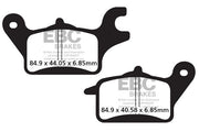 EBC SFA Series Organic Scooter Brake Pads for 2012-2017 HONDA Street Front Organic Base Pair