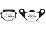 EBC SFAC Carbon Series Scooter Brake Pads Street Front Rear Organic Pair