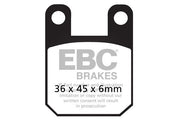 EBC SFAC Carbon Series Scooter Brake Pads Street Front Organic Pair