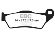 EBC SFAC Carbon Series Scooter Brake Pads Street Front Rear Organic Pair