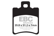 EBC SFAC Carbon Series Scooter Brake Pads Street Front Rear Organic Pair