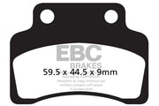 EBC SFAC Carbon Series Scooter Brake Pads Street Front Organic Pair
