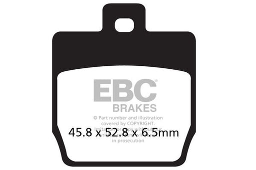 EBC SFAC Carbon Series Scooter Brake Pads Street Rear Organic Pair
