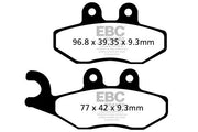 EBC SFAC Carbon Series Scooter Brake Pads Street Front Rear Organic Pair