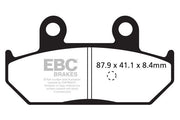 EBC SFAC Carbon Series Scooter Brake Pads for 2002-2020 SUZUKI Street Front Rear Organic Pair