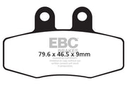 EBC FA Series Organic Brake Pads for 1988-1993 KTM Off-Road Front Rear Organic Base Pair