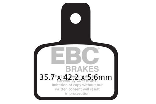 EBC FA Series Organic Brake Pads for 2009-2024 BETA EVO Off-Road Rear Organic Base Pair