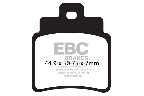 EBC TT Sport Carbon Fusion Brake Pads Off-Road Rear Pair