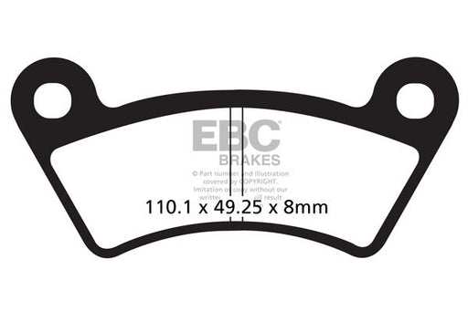 EBC TT Sport Carbon Fusion Brake Pads Off-Road Front Rear Pair