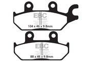EBC TT Sport Carbon Fusion Brake Pads Off-Road Front Pair