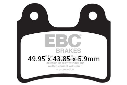 EBC TT Sport Carbon Fusion Brake Pads Off-Road Front Pair