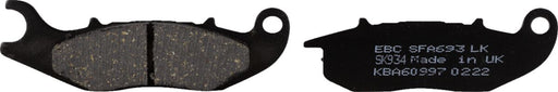 EBC Scooter "SFA" Brake Pads SFA Series Front Left Organic Base Set of 2