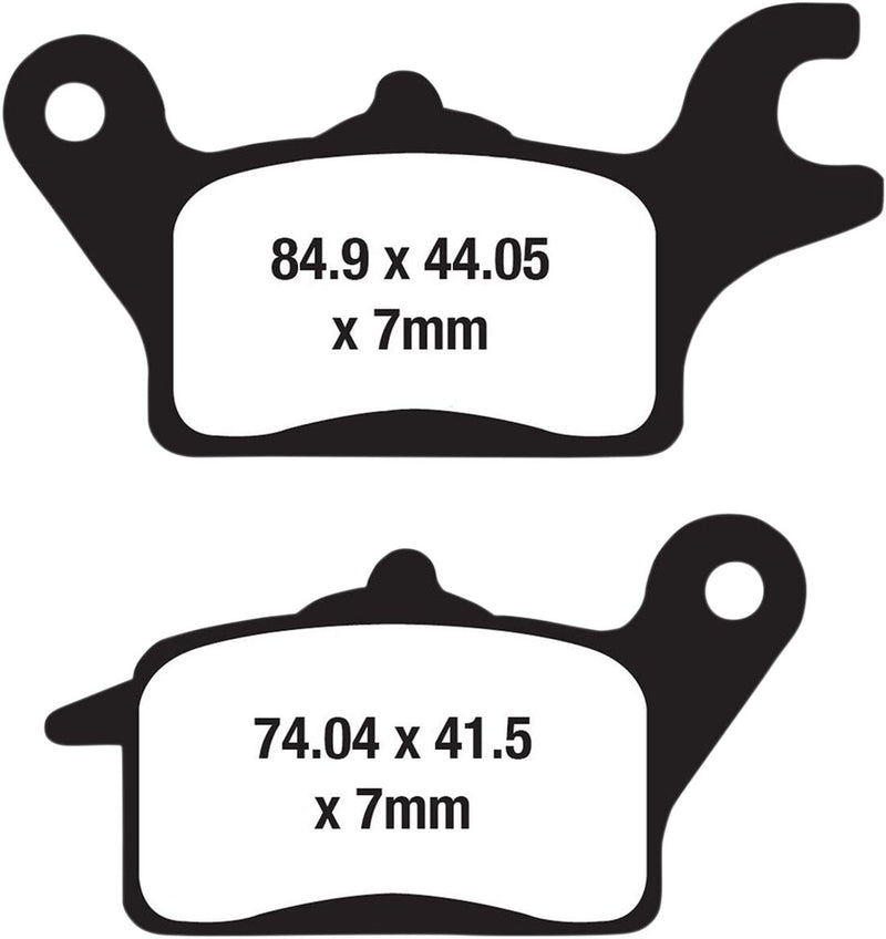 EBC Organic Base "FA" Brake Pads FA Series Front Aramid Fibre Set of 2