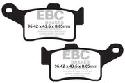 EBC FA Series Organic Brake Pads Street Rear Organic Base Pair