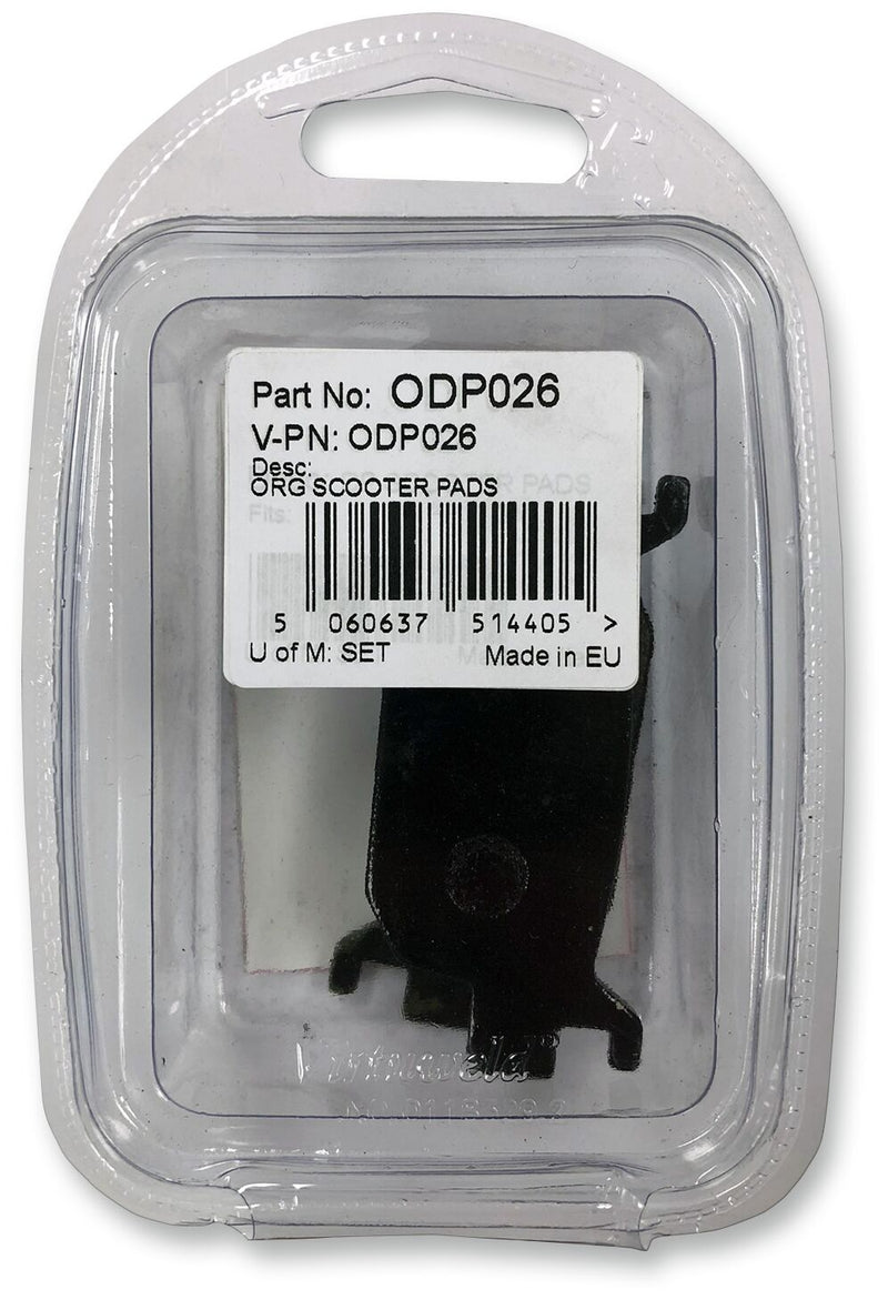 DP Brakes ODP Organic Brake Pads Street Rear Organic Base Pair