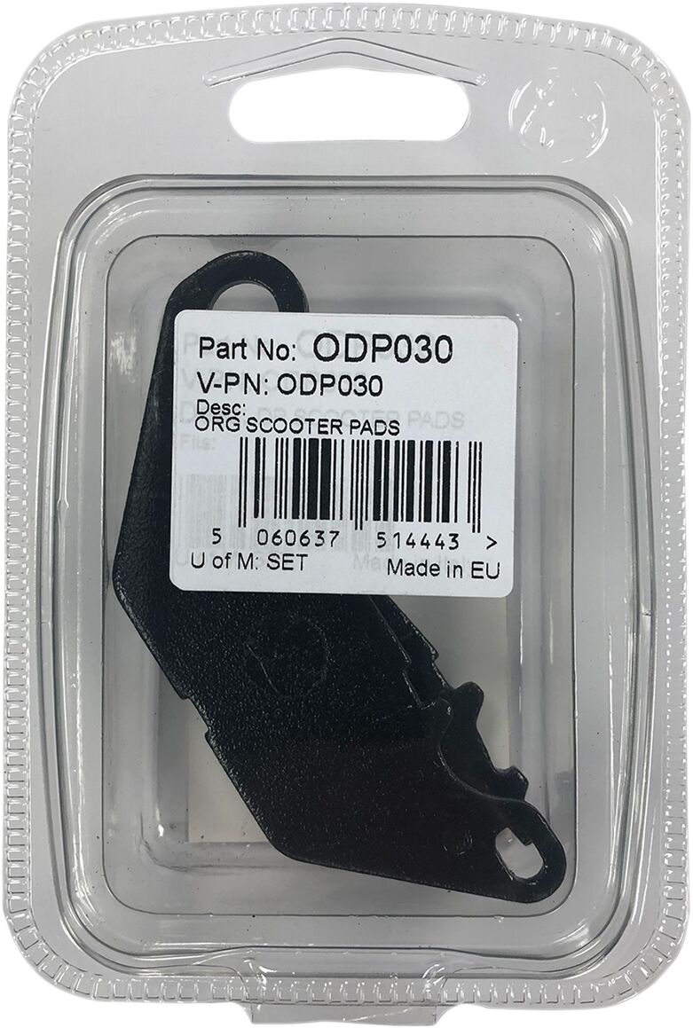DP Brakes ODP Organic Brake Pads for 2008-2023 YAMAHA Street Front Organic Base Pair #ODP030