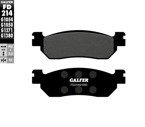 Galfer Brake Pad Orcanic Street Organic Base Set