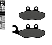 Galfer Brake Pad Orcanic Street Front Organic Base Set