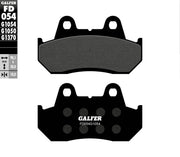 Galfer Semi-Metallic Brake Pads for 1980-2007 HONDA Street Semi-Sintered Metal Set