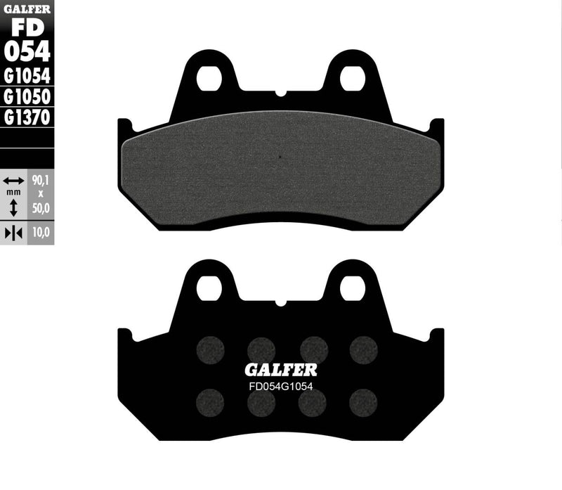 Galfer Semi-Metallic Brake Pads for 1980-2007 HONDA Street Semi-Sintered Metal Set