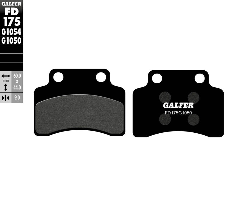Galfer Brake Pad Orcanic Street Front Organic Base Set