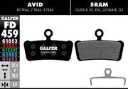Galfer G1053 Standard Brake Pads Avid Trail 7 Avid Trail 9 Bicycle Semi-Metallic