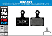 Galfer G1053 Standard Brake Pads Shimano BR-RS305 Shimano BR-RS405 Bicycle Semi-Metallic Pair #FD496G1053