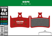 Galfer G1851 Advanced Brake Pads Hope E4 Hope RX4-SH Bicycle Semi-Metallic Pair #FD465G1851