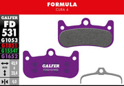 Galfer G1652 E-Bike Brake Pads Formula Cura 4 Bicycle Semi-Metallic Pair #FD531G1652